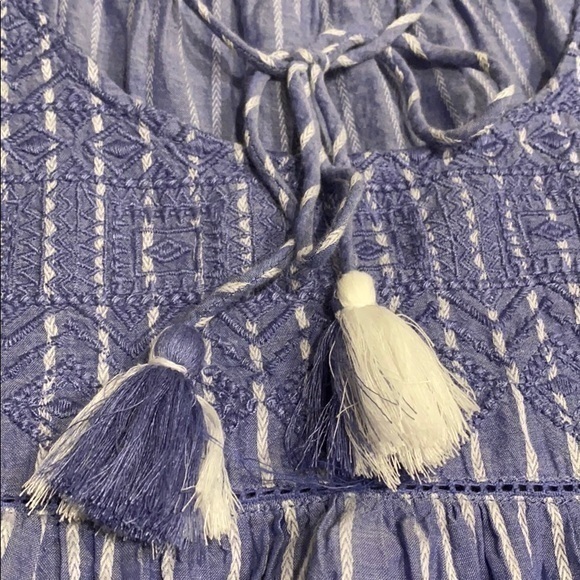 Free People Lola Embroidered Mini Dress. XS - Picture 13 of 13